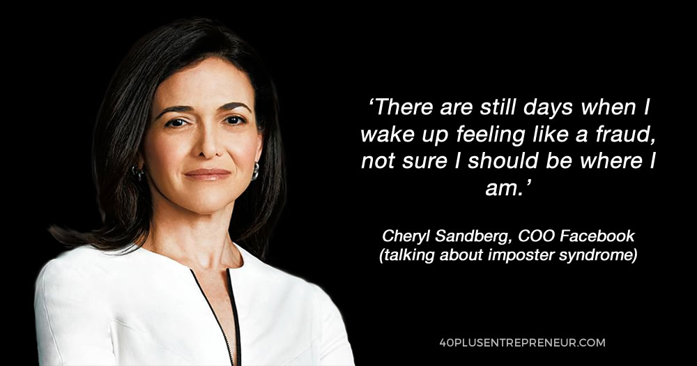 Cheryl Sandberg talks about imposter syndrome. Find out how to overcome imposter syndrome at truepotentialacademy.com