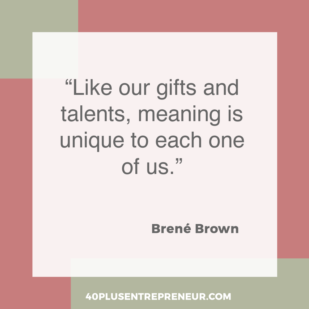 Like our gifts and talents, meaning is unique to each one of us | truepotentialacademy.com