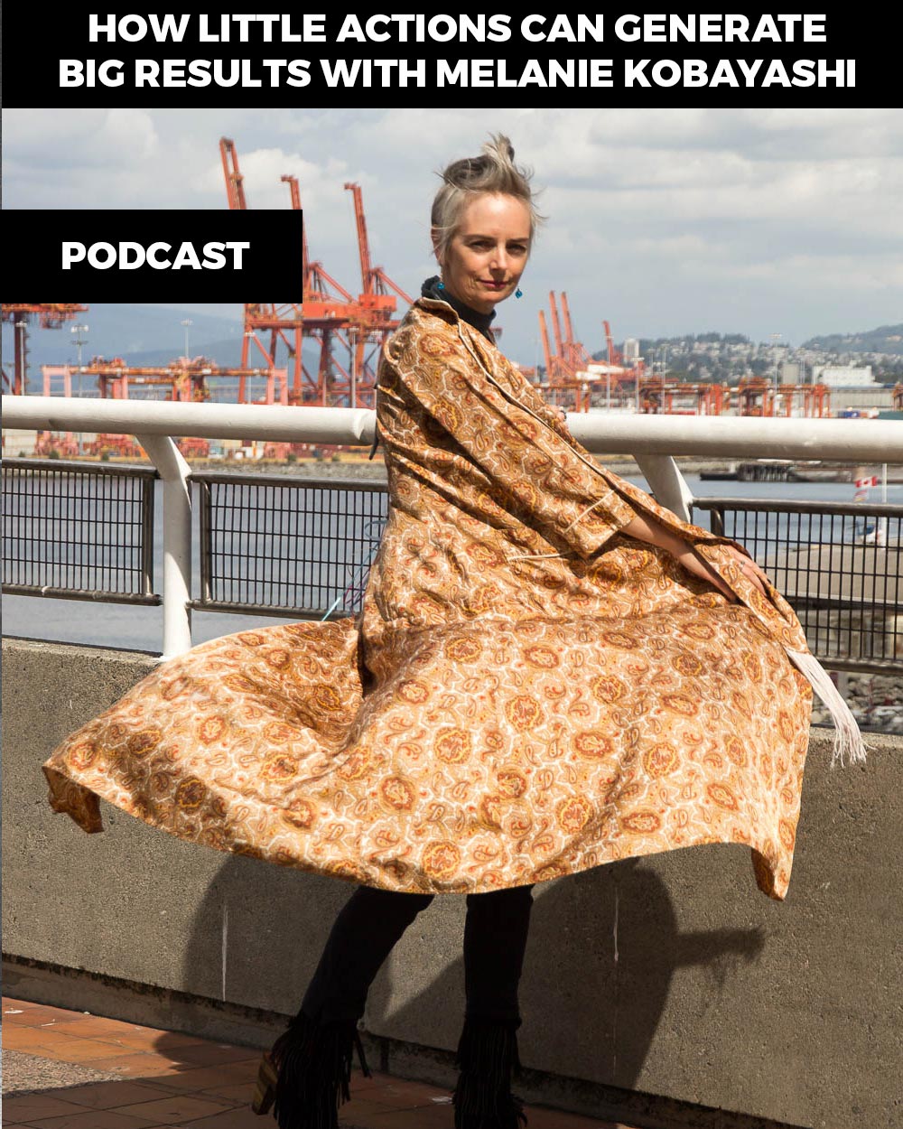 Melanie Kobayashi, style icon, comedian, artist - Listen to this inspirational woman in the True Potential Podcast
